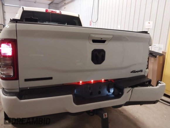 2023 Ram 2500 Big Horn with VIN 3C6UR5DL9PG517240, listed as a IAAI auction lot 41530171 with 22,182 mi miles. Bid and sale history available at carsss.com. Image 17.