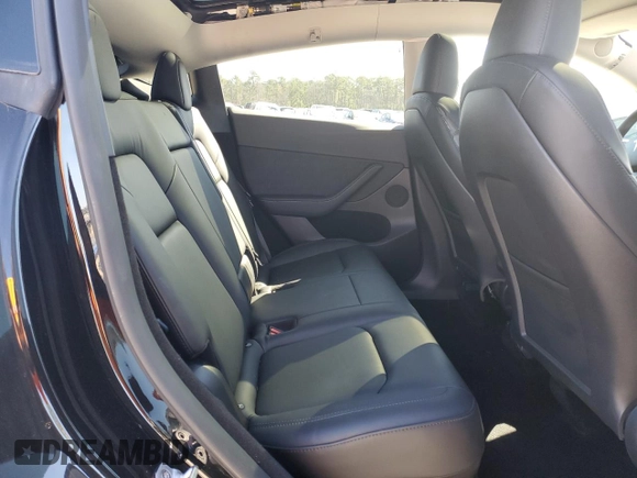 2023 Tesla Model Y Performance with VIN 7SAYGDEF2PF828973, listed as a Copart auction lot 45276585 with 15,750 mi miles and Salvage Title. Bid and sale history available at DreamBid. Image 11.