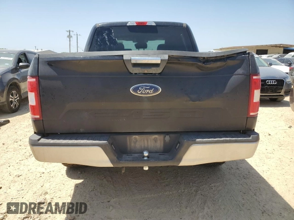 2020 Ford F-150 XL with VIN 1FTEW1E52LFA97251, listed as a Copart auction lot 52919985 with 169,273 mi miles and Clean Title. Bid and sale history available at carsss.com. Image 6.