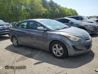2014 Hyundai Elantra SE with VIN 5NPDH4AE3EH459318, listed as a Copart auction lot 52464215 with 167,861 mi miles and Salvage Title. Bid and sale history available at DreamBid. Image 4.
