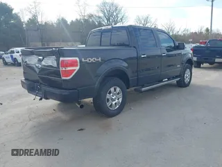 2011 Ford F-150 XLT with VIN 1FTFW1ET7BFA54123, listed as a IAAI auction lot 42119218 with 208,258 mi miles. Bid and sale history available at carsss.com. Image 4.