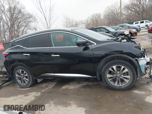 2016 Nissan Murano SL z VIN 5N1AZ2MH9GN164961, wystawiony jako IAAI lot #41801749 z przebiegiem 144 198 mil mil oraz . Historia ofert i sprzedaży dostępna na DreamBid. Obrazek 13.