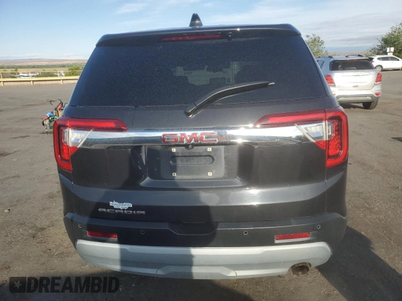2020 GMC Acadia SLE with VIN 1GKKNKLA9LZ161767, listed as a Copart auction lot 55525945 with 142,752 mi miles and Salvage title. Bid and sale history available at DreamBid. Image 6.