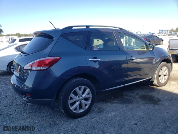 2013 Nissan Murano LE with VIN JN8AZ1MWXDW306161, listed as a Copart auction lot 43605995 with 116,909 mi miles and Clean Title. Bid and sale history available at carsss.com. Image 3.