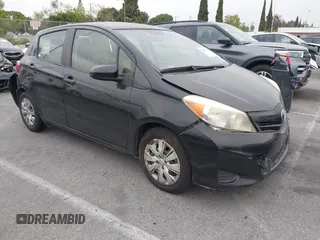 2013 Toyota Yaris L with VIN JTDKTUD36DD559675, listed as a IAAI auction lot 42044052 with Not Provided miles and . Bid and sale history available at DreamBid. Image 1.