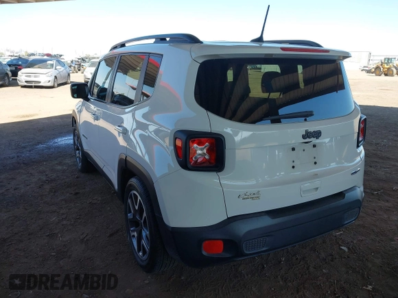 2018 Jeep Renegade Latitude with VIN ZACCJABB3JPJ23721, listed as a IAAI auction lot 41856639 with 157,578 mi miles and . Bid and sale history available at carsss.com. Image 3.
