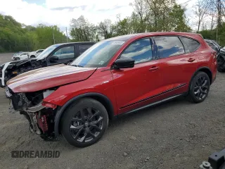 2023 Acura MDX w/A-Spec Package z VIN 5J8YE1H00PL006860, wystawiony jako Copart lot #55669935 z przebiegiem 22 041 mil mil oraz Szkoda całkowita • Salvage title. Historia ofert i sprzedaży dostępna na DreamBid. Obrazek 1.