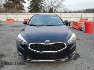 2014 Kia Cadenza Premium with VIN KNALN4D77E5125078, listed as a Copart auction lot 86795824 with 195,203 mi miles and Clean Title. Bid and sale history available at carsss.com. Image 5.