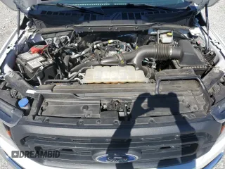 2023 Ford F-150 XL with VIN 1FTEX1CP3PKE58842, listed as a Copart auction lot 44503125 with 63,909 mi miles and Salvage title. Bid and sale history available at DreamBid. Image 11.