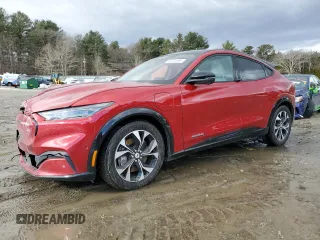 2022 Ford Mustang Mach-E Premium with VIN 3FMTK3SU1NMA49460, listed as a Copart auction lot 43074985 with 83,076 mi miles and Salvage Title. Bid and sale history available at DreamBid. Image 1.