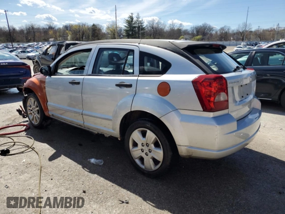 2007 Dodge Caliber SXT with VIN 1B3HB48B27D577210, listed as a Copart auction lot 50059305 with 208,091 mi miles and Non Repairable. Bid and sale history available at DreamBid. Image 2.