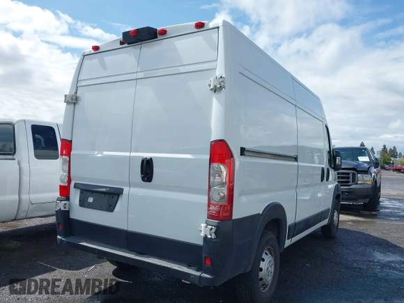 2019 Ram ProMaster Cargo with VIN 3C6TRVCG7KE562908, listed as a IAAI auction lot 41803457 with 167,864 mi miles and . Bid and sale history available at DreamBid. Image 4.