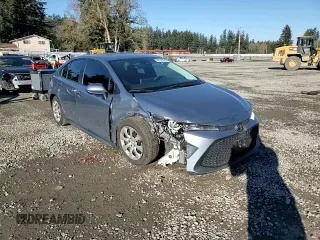 2020 Toyota Corolla LE with VIN 5YFEPRAE3LP134088, listed as a Copart auction lot 42796305 with 33,634 mi miles and Salvage Title. Bid and sale history available at carsss.com. Image 11.