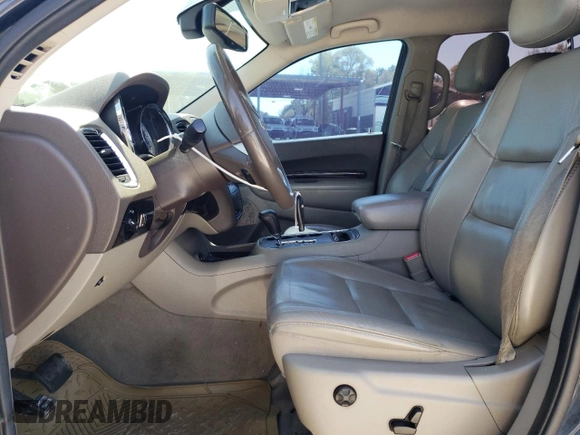2013 Dodge Durango Crew with VIN 1C4RDHDG4DC698800, listed as a Copart auction lot 51002525 with 156,774 mi miles and Salvage Title. Bid and sale history available at carsss.com. Image 7.