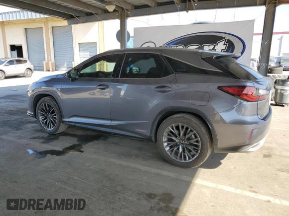 2017 Lexus RX 450h with VIN 2T2BGMCA5HC020127, listed as a Copart auction lot 53354345 with 121,451 mi miles and Salvage title. Bid and sale history available at DreamBid. Image 2.