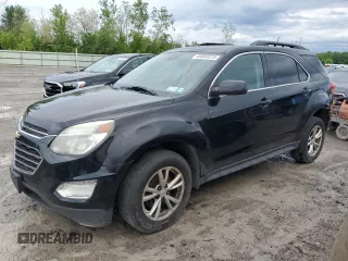 2016 Chevrolet Equinox LT z VIN 2GNFLFEK5G6119377, wystawiony jako Copart lot #60085075 z przebiegiem 129 683 mil mil oraz Czysty tytuł • Clean title. Historia ofert i sprzedaży dostępna na DreamBid. Obrazek 1.