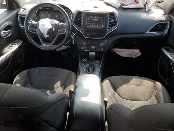 2019 Jeep Cherokee Latitude with VIN 1C4PJMCB9KD138616, listed as a Copart auction lot 56364645 with 116,241 mi miles and Salvage title. Bid and sale history available at DreamBid. Image 8.