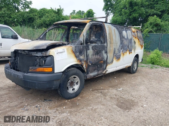 2004 Chevrolet Express Cargo with VIN 1GCGG29VX41203790, listed as a IAAI auction lot 42544137 with 95,779 mi miles and . Bid and sale history available at DreamBid. Image 2.
