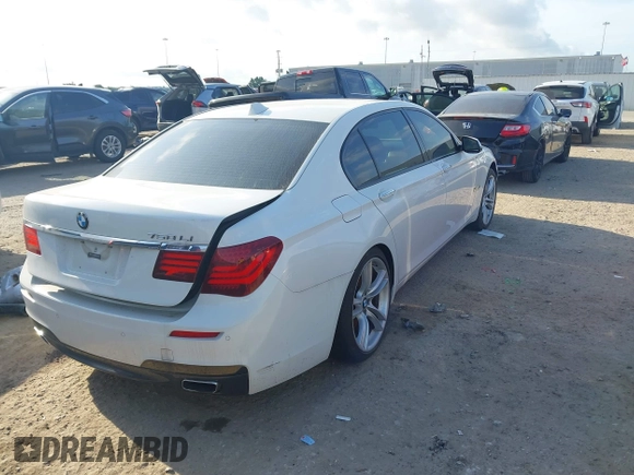2014 BMW 7 Series ALPINA B7 with VIN WBAYE8C53ED136145, listed as a IAAI auction lot 42057674 with 108,752 mi miles and . Bid and sale history available at DreamBid. Image 4.
