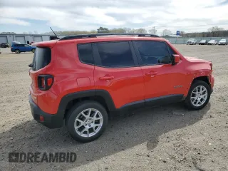 2020 Jeep Renegade Latitude with VIN ZACNJBBB9LPL70906, listed as a Copart auction lot 50027115 with 82,812 mi miles and Salvage Title. Bid and sale history available at carsss.com. Image 3.