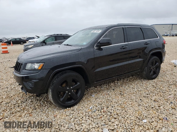 2014 Jeep Grand Cherokee Altitude with VIN 1C4RJFAG3EC580028, listed as a Copart auction lot 50611035 with 146,479 mi miles and Salvage Title. Bid and sale history available at carsss.com. Image 1.
