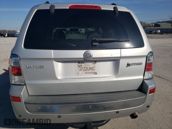 2008 Mercury Mariner with VIN 4M2CU29H58KJ52288, listed as a Copart auction lot 43569395 with 228,512 mi miles and Salvage Title. Bid and sale history available at carsss.com. Image 6.