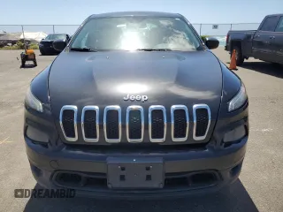 2015 Jeep Cherokee Sport with VIN 1C4PJMAB6FW605892, listed as a Copart auction lot 48430585 with 57,228 mi miles and Non Repairable. Bid and sale history available at carsss.com. Image 5.