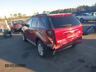2016 Chevrolet Equinox LT with VIN 2GNFLFEK7G6278496, listed as a IAAI auction lot 41154915 with 105,612 mi miles. Bid and sale history available at carsss.com. Image 3.