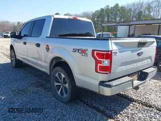 2019 Ford F-150 XL with VIN 1FTEW1EPXKKE73220, listed as a IAAI auction lot 41786592 with 118,410 mi miles and . Bid and sale history available at carsss.com. Image 3.