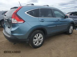 2014 Honda CR-V EX-L with VIN 5J6RM4H72EL009383, listed as a Copart auction lot 51200455 with 56,284 mi miles and Salvage Title. Bid and sale history available at carsss.com. Image 3.