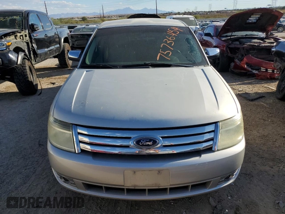 2008 Ford Taurus Limited with VIN 1FAHP25W28G178220, listed as a Copart auction lot 75736454 with 215,179 mi miles and Clean Title. Bid and sale history available at carsss.com. Image 5.