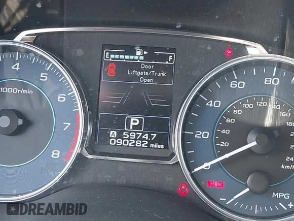 2016 Subaru Crosstrek Limited with VIN JF2GPANC3G8292310, listed as a IAAI auction lot 42427978 with 90,282 mi miles and . Bid and sale history available at DreamBid. Image 16.