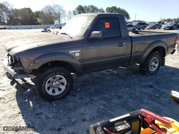 2007 Ford Ranger XL with VIN 1FTYR10U17PA23354, listed as a Copart auction lot 48611805 with 127,019 mi miles and Clean Title. Bid and sale history available at carsss.com. Image 1.