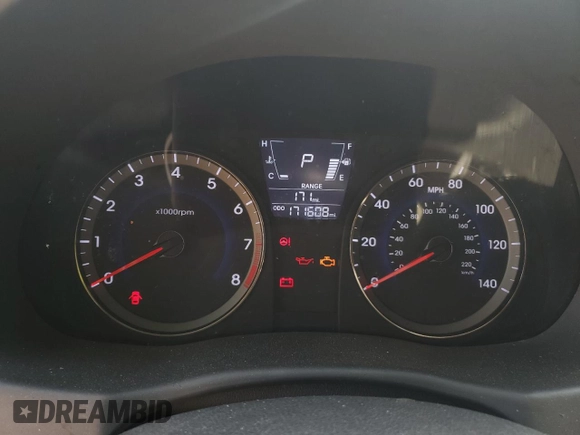 2014 Hyundai Accent SE with VIN KMHCU5AE2EU178139, listed as a Copart auction lot 55231825 with 171,608 mi miles and Clean Title. Bid and sale history available at carsss.com. Image 9.