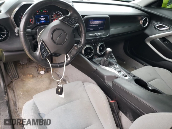 2020 Chevrolet Camaro 1LT with VIN 1G1FA1RX0L0113053, listed as a Copart auction lot 69784674 with 35,664 mi miles and Salvage Title. Bid and sale history available at DreamBid. Image 8.