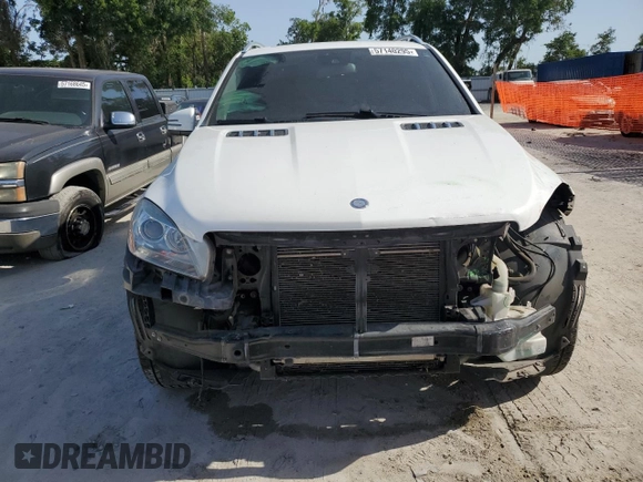 2014 Mercedes-Benz M 350 with VIN 4JGDA5JB0EA283475, listed as a Copart auction lot 57140295 with 105,777 mi miles and Salvage title. Bid and sale history available at DreamBid. Image 5.