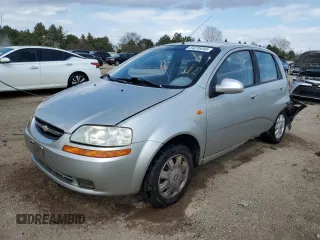 2005 Chevrolet Aveo LS with VIN KL1TD62655B343203, listed as a Copart auction lot 54235445 with 96,730 mi miles and Salvage title. Bid and sale history available at DreamBid. Image 1.