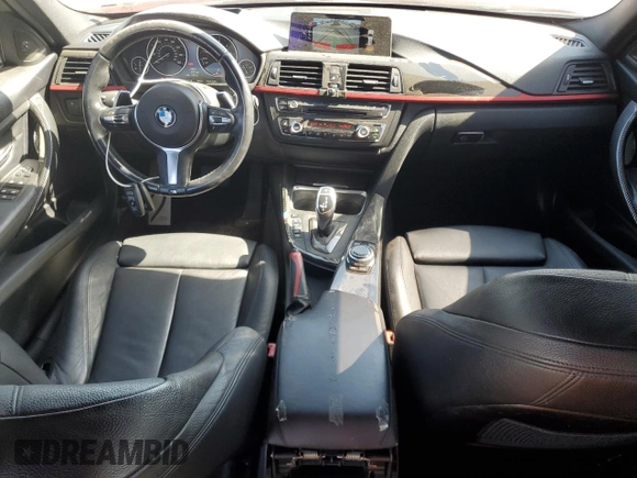 2014 BMW 3 Series 328d xDrive with VIN WBA3K5C57EKT33199, listed as a Copart auction lot 61461245 with 114,134 mi miles and Salvage title. Bid and sale history available at DreamBid. Image 8.