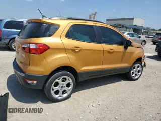 2021 Ford EcoSport SE with VIN MAJ6S3GL0MC409132, listed as a Copart auction lot 57154575 with Not provided miles and Non repairable. Bid and sale history available at DreamBid. Image 3.