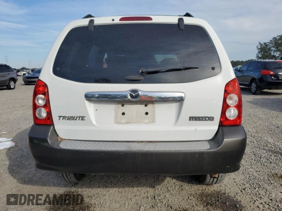 2006 Mazda Tribute S with VIN 4F2YZ06116KM28522, listed as a Copart auction lot 83670154 with Not Provided miles and Non Repairable. Bid and sale history available at carsss.com. Image 6.