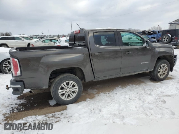 2019 GMC Canyon 2WD SLE with VIN 1GTG5CEN6K1152125, listed as a Copart auction lot 83469604 with 95,033 mi miles and Clean Title. Bid and sale history available at carsss.com. Image 3.