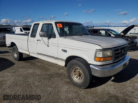 1995 Ford F-150 with VIN 1FTEX15H5SKA17423, listed as a Copart auction lot 82366164 with 0 mi miles and Clean Title. Bid and sale history available at carsss.com. Image 4.