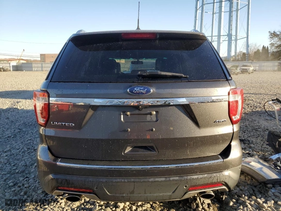 2018 Ford Explorer Limited with VIN 1FM5K8F86JGA43709, listed as a Copart auction lot 79053134 with NaN miles and Salvage Title. Bid and sale history available at carsss.com. Image 6.