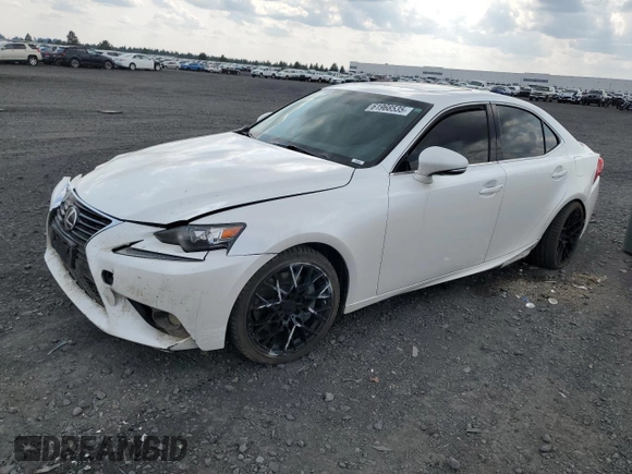 2016 Lexus IS 300/350 with VIN JTHCM1D26G5006531, listed as a Copart auction lot 61968535 with 102,393 mi miles and Salvage title. Bid and sale history available at DreamBid. Image 1.