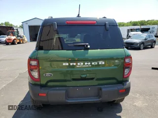 2025 Ford Bronco Sport Outer Banks with VIN 3FMCR9CN8SRE46846, listed as a Copart auction lot 61441965 with 1,867 mi miles and Clean title. Bid and sale history available at DreamBid. Image 6.