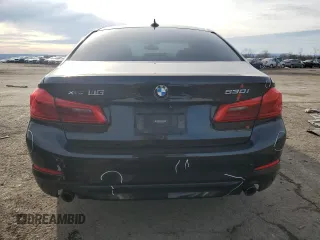 2017 BMW 5 Series 530i xDrive with VIN WBAJA7C3XHG905295, listed as a Copart auction lot 46812795 with 96,012 mi miles and Salvage Title. Bid and sale history available at carsss.com. Image 6.