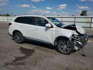 2017 Mitsubishi Outlander SE z VIN JA4AD3A38HZ005421, wystawiony jako Copart lot #55303005 z przebiegiem Nie podano mil oraz Szkoda całkowita • Salvage title. Historia ofert i sprzedaży dostępna na DreamBid. Obrazek 4.