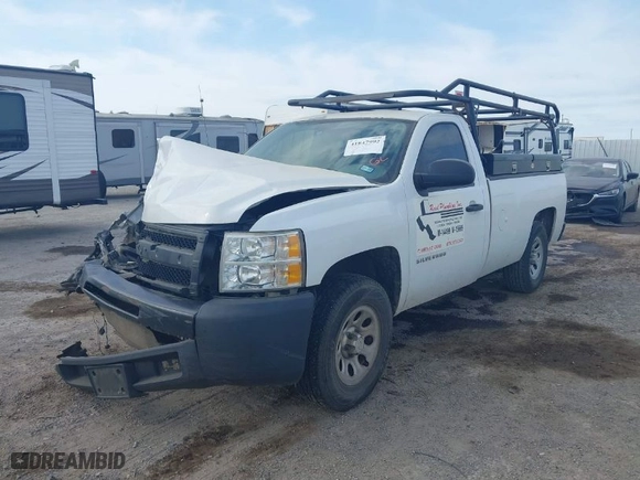 2012 Chevrolet Silverado 1500 Work Truck with VIN 1GCNCPEXXCZ120125, listed as a IAAI auction lot 41847992 with 349,392 mi miles. Bid and sale history available at carsss.com. Image 2.