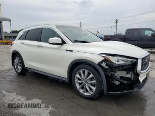 2019 Infiniti QX50 Essential z VIN 3PCAJ5M33KF146674, wystawiony jako Copart lot #57077965 z przebiegiem 73 185 mil mil oraz Szkoda całkowita • Salvage title. Historia ofert i sprzedaży dostępna na DreamBid. Obrazek 4.