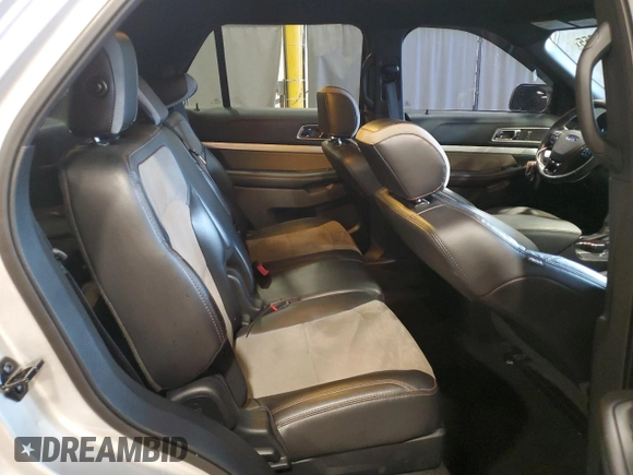2017 Ford Explorer XLT with VIN 1FM5K8D88HGD71971, listed as a Copart auction lot 52563255 with 50,085 mi miles and Salvage Title. Bid and sale history available at carsss.com. Image 11.